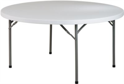 Tavolo rotondo in plastica (TS002.1)