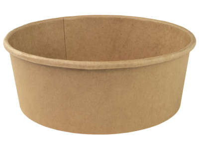 Bowl in cartone, marrone (210)