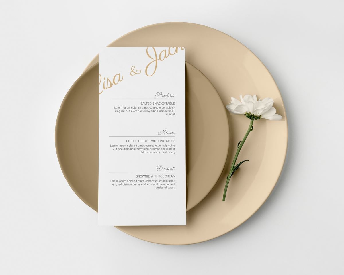 Menu e cartacei