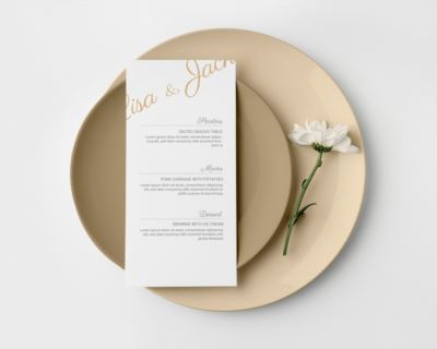 Menu e cartacei